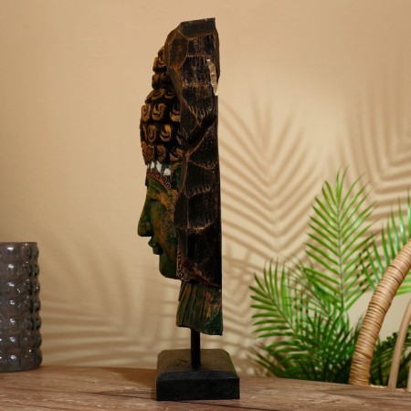 Souvenir "Head of Buddha" Albezia 50 cm-2