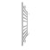 The electric heated towel "Sanprise" circuit P10, 500x1000 mm, left, chrome