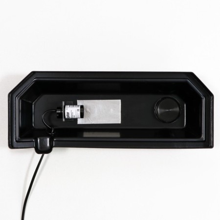 Aquarium "Panoramic" with a lid, 15 liters, 40 x 14.5 x 27/32 cm, black-3