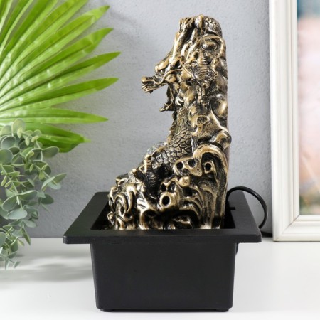 The desktop fountain from the network, backlight "Golden Dragon" 26x17.5x23 cm-2