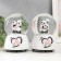 Souvenir Polystone Water Ball Music "Panda Boxers" MIX 10x10x15 cm