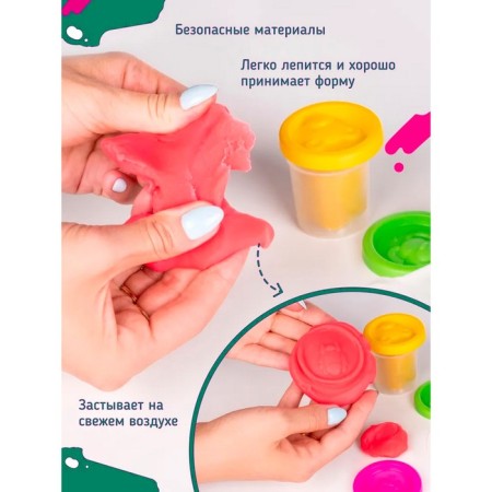 Test-plastilin, neon colors-2