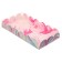 Cookie box, confectionery packaging with PVC lid, “peonies”, 10.5 x 21 x 3 cm