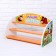 Children's rack "Our crafts", white-orange color