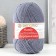 Yarn "village" 100% wool 250m/100g (39 gray-blue)