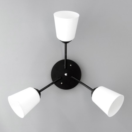 Causte "Online" (cylinder) 3x15W E27 Model: BR 00230 Black/White-3