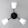 Causte "Online" (cylinder) 3x15W E27 Model: BR 00230 Black/White