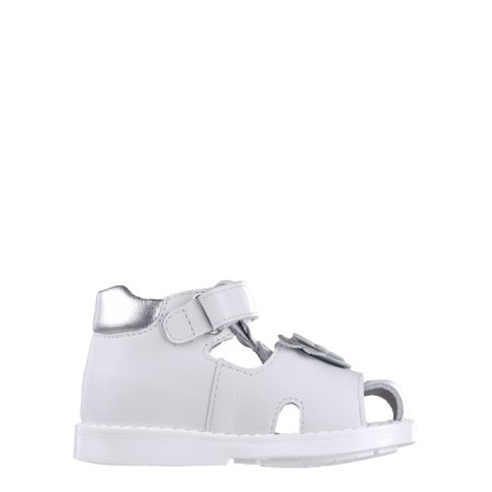 Baby sandals, size 24, white color-1