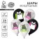 Shar Latex 12 "My congratulations. Cats", set of 25 pcs.