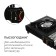 Portable gas stove, without adapter