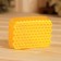 Figure bath soap "with good steam", sweet honey