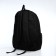 Young backpack from textiles with lightning, 4 pockets, black/red color