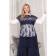 Women's tunic, size 52, blue color
