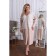 Women's dress, size 52, pink color