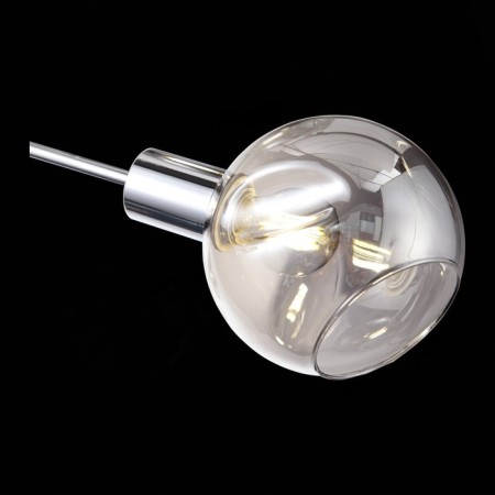 Ceiling EVOLUCE lamp. Sle155102-06. Gentore. 6x60 watts, E14, 65x65x35.5 cm, chromium color-6