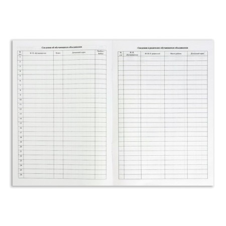Journal of extracurricular activities in the A4 educational organization, 32 sheets-8