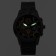 Men's wrist watches, d-4.2 cm, strap L-26 cm, 3 atm, luminous