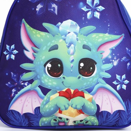 Gift set with a backpack for children "Dragon"-5