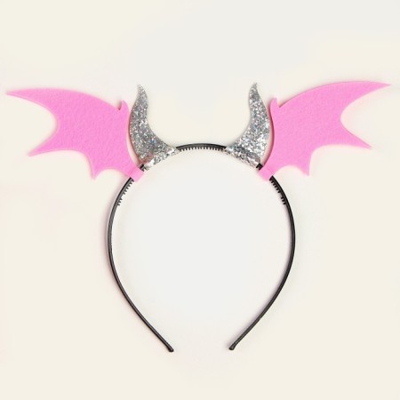 Carnival set "Dragon": pink dress, rim-13