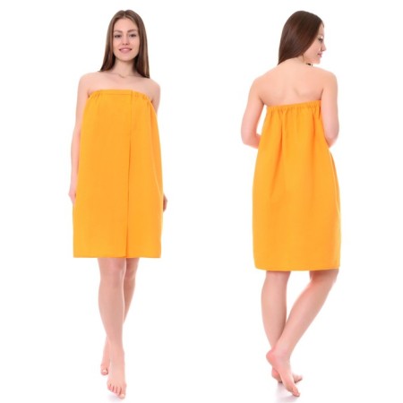Neme for the sauna of wives (75x150), central Apelsin, waffe 40g/m, HL100%