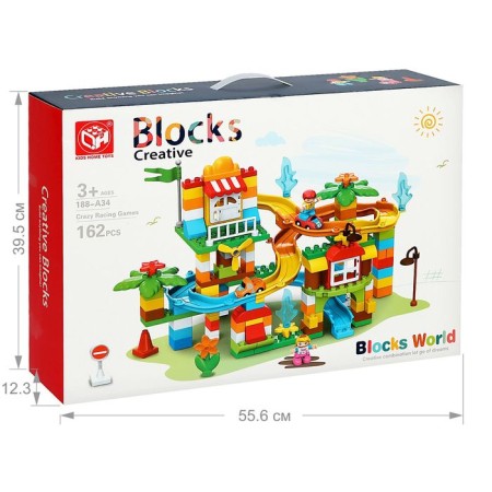 Design "Funny slides", 2 assembly options, 162 details-4