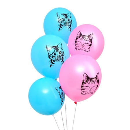 Shar Latex 12 "Kotik", set 25 pcs.-1