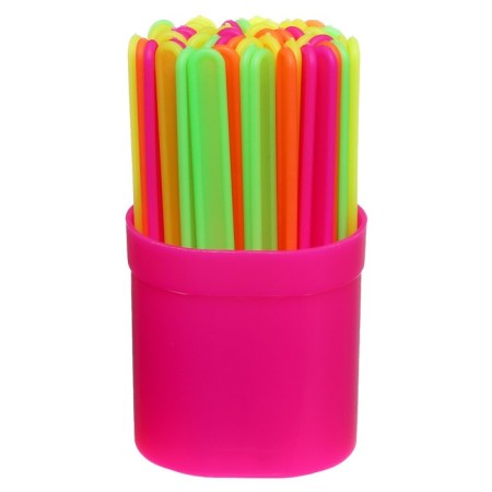Counting sticks 50 pieces in the foam "flashlights" Calligrata, neon, mix-4