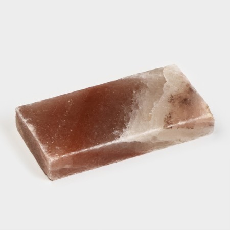 Brick made of Iranian mountain salt, 20x10x3 cm, color mix 1sort-3