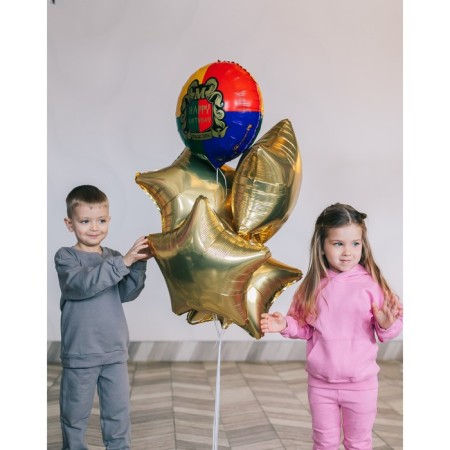 Foil ball 18 "Magic Time" circle, with a substrate-5