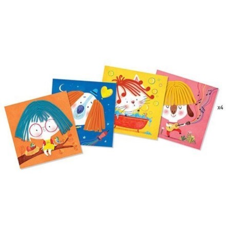 Djeco -"hairstyle" sculpting set-1