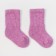 Baby socks from Mongolian wool, pink color, size 14-16 cm (3)