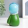 Polystone souvenir "Baby in a green coat with a bandaged ear" 5.5x9.5x6 cm