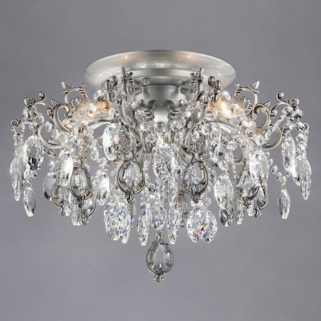 Wonderful 5x40W E14, silver 49x49x33 cm