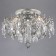 Wonderful 5x40W E14, silver 49x49x33 cm