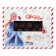 New Year. Chocolate dragee "Gift from Santa Claus and Snow Maiden", strawberries in chocolate, 100 g