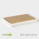 Ceramic supply dish with Bellatenero bamboo insert 25.5 × 14.5 × 2.3 cm