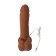Rotator Realistic Realstick Elite Mulatto, on suction cup, mulatto, 16 cm