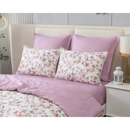 Set 1.5 joint venture: blanket 150x210 cm, sheet 180x230 cm, pillowcases 50x70 cm - 2 pcs-1