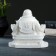 Figure "Hote in the chair" White 12x12.5x14cm