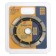 Disk diamond cutting tundra pro, increased resource, segment, dry cut, 115 x 22 mm