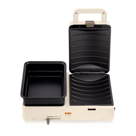 Square KitFort KT-6061-2, 1120 W, 14x15 cm, beige-1