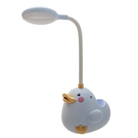 Lala table lamp LED 3W battery Blue 9.5x11x33 cm Risalux-12