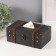 Casket tree napkin "Black suitcase" 14x23x9 cm