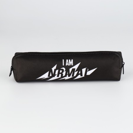 School Penalus of Artificial Leather "September 1: I am NRMALL", 19 x 8 x 3 cm-3