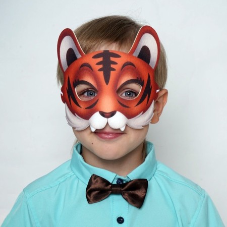 Puppet show. Mask "Tiger"-1