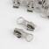 Automatic lock for lightning "Tractor", No. 5, 10 pcs, Nickel color