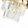 Ceiling Ceiling ST LUCE. SL1232.202.05. Casorta. 5x60 watts, E14, 41x41x42.5 cm, golden color