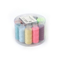 A set of household threads IDEAL 40/2, length 183 m, assorted color, 16 pcs, 4 units