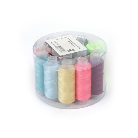 A set of household threads IDEAL 40/2, length 183 m, assorted color, 16 pcs, 4 units