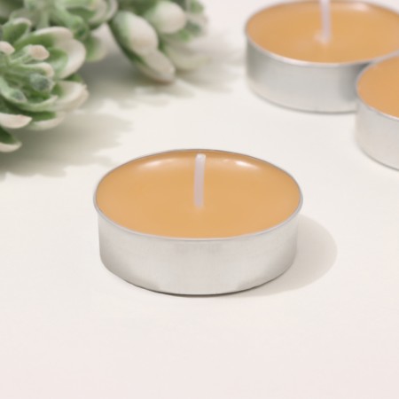 A set of tea candles flavored "spicy apple" in a gift box, 6 pcs-3